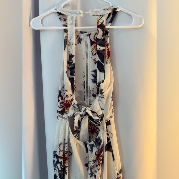 Floral Print Women's Dress - Picture 3 of 4